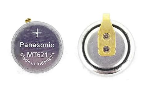 55V Button Cell Batteries. . Panasonic mt621 watch battery equivalent